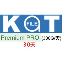 katfile 30天pro 高级会员300G/天