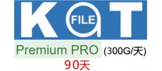 katfile 90天pro高级会员300G/天